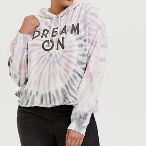 TORRID dream on crop hoodie